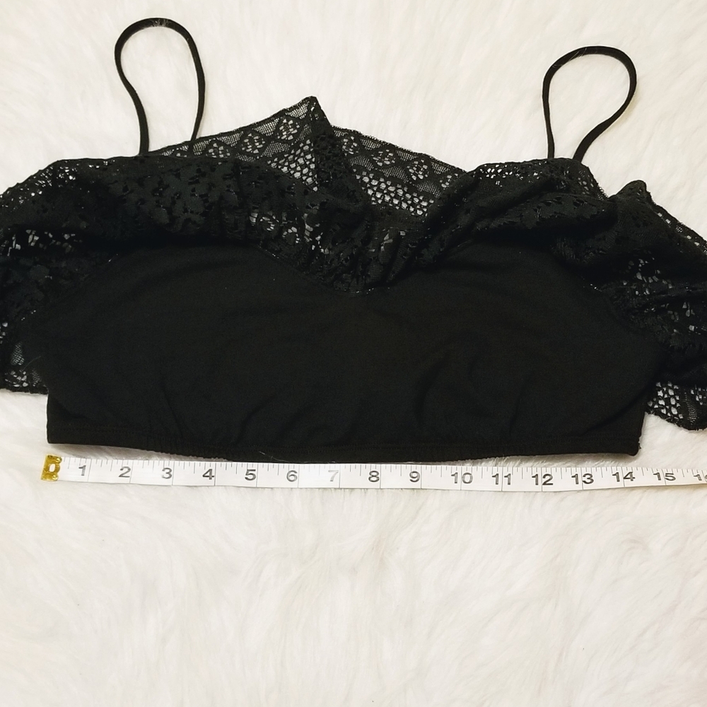 FREE PEOPLE Intimately Flounce Crochet Top Bra - Picture 2 of 6